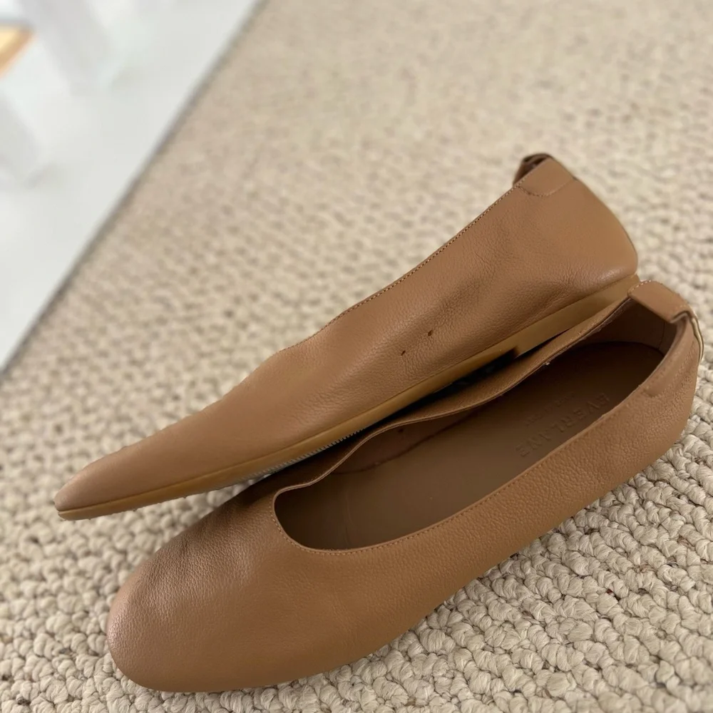 Everlane Women's The Day Glove Ballet flats size 9.5 Tan - Picture 5 of 5